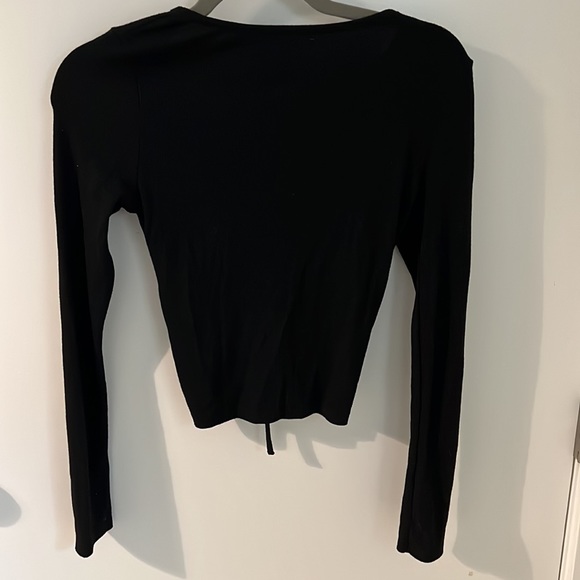 ASOS Black Synched Long Sleeve Shirt - Picture 4 of 4
